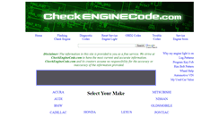 Desktop Screenshot of checkenginecode.com